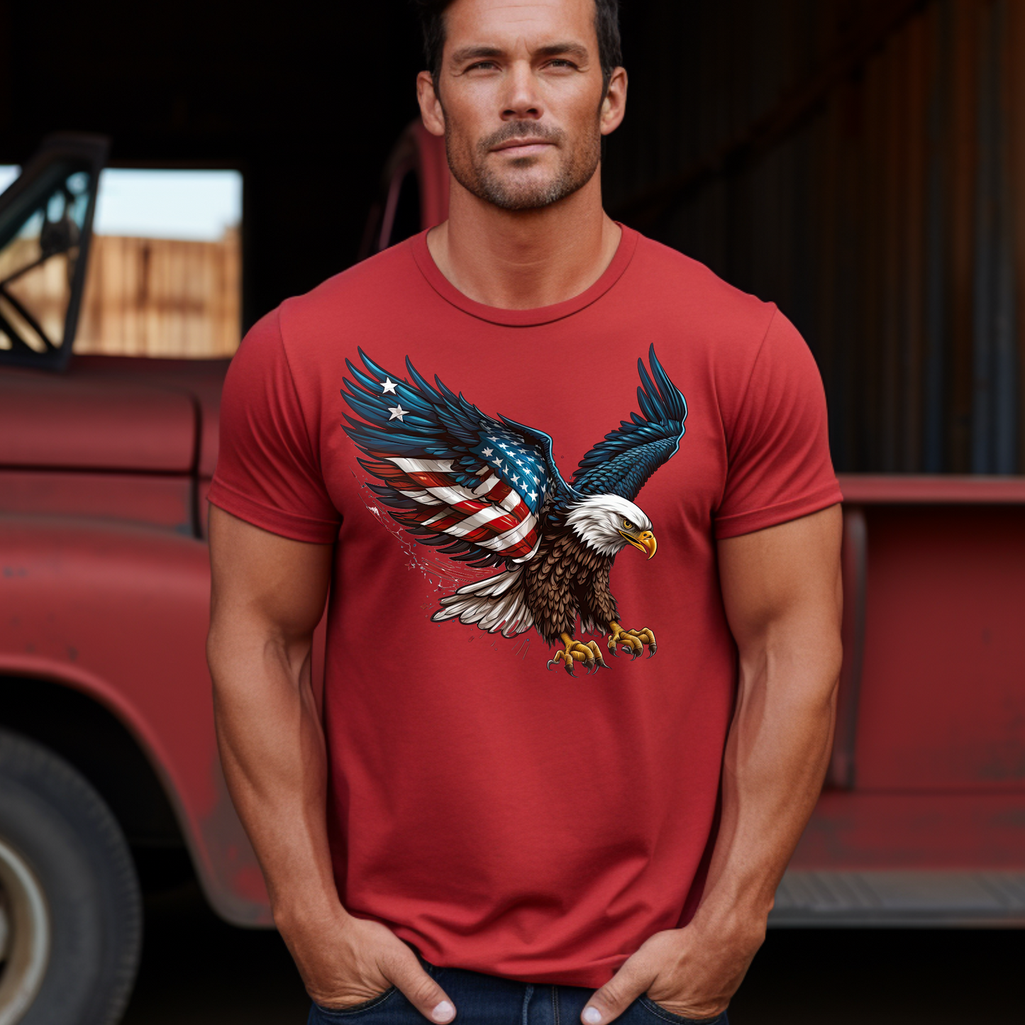 Patriotic Eagle