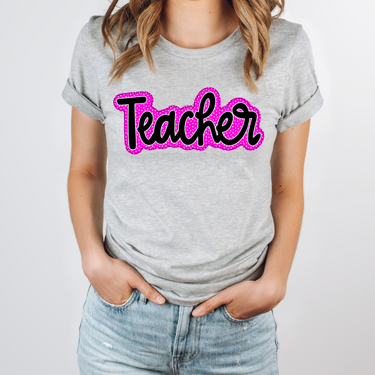 Teacher-pink