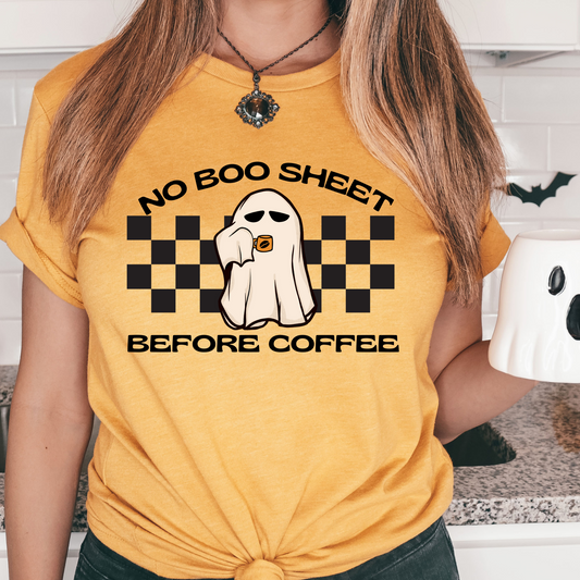 No BOO Sheet Before Coffee