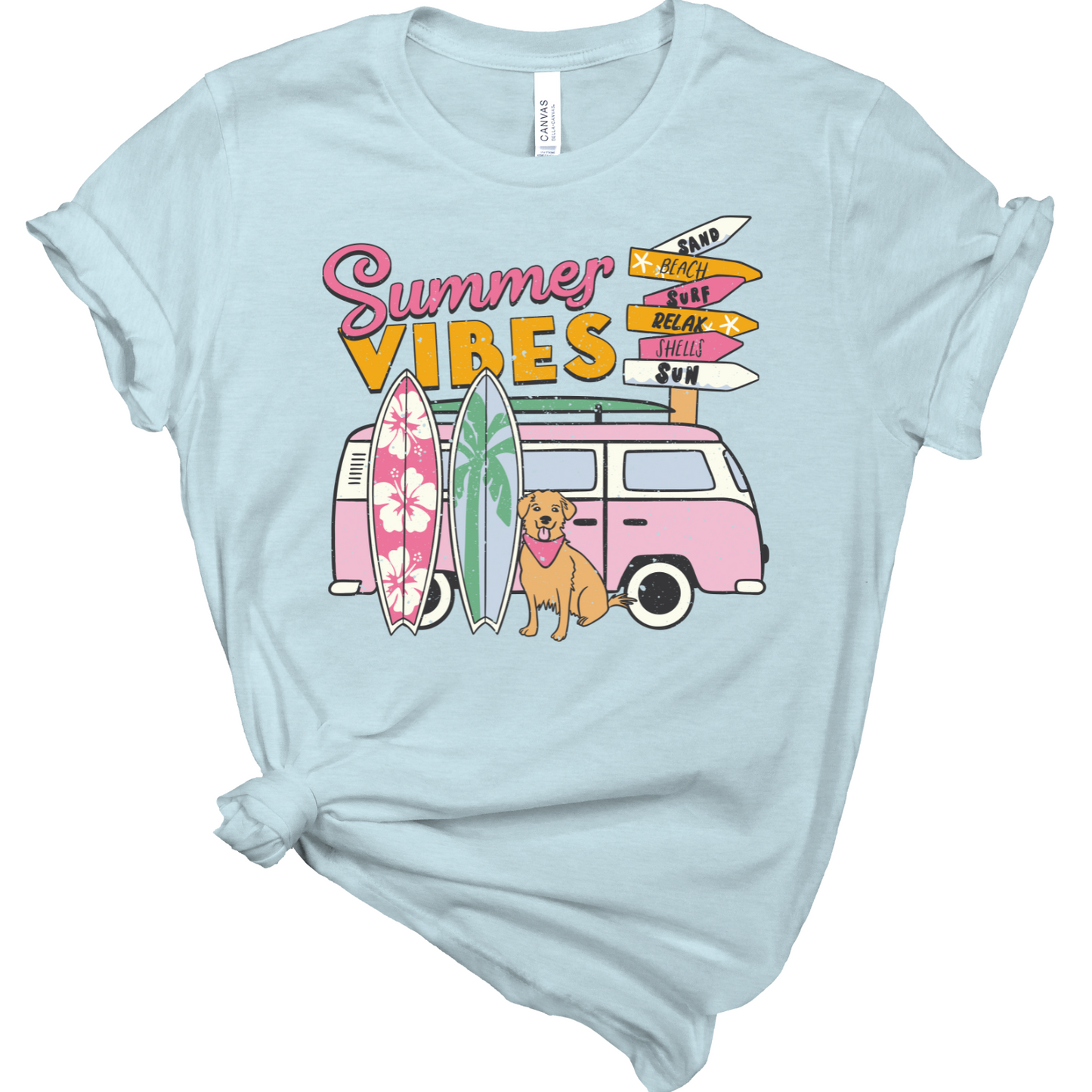 Summer Vibes Hippie Van