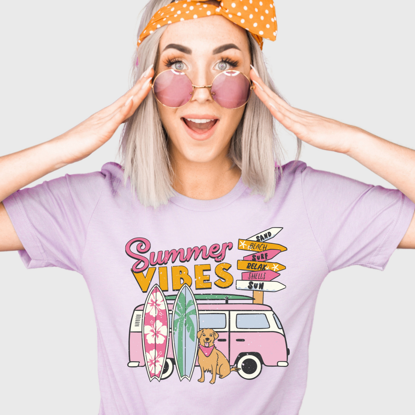 Summer Vibes Hippie Van